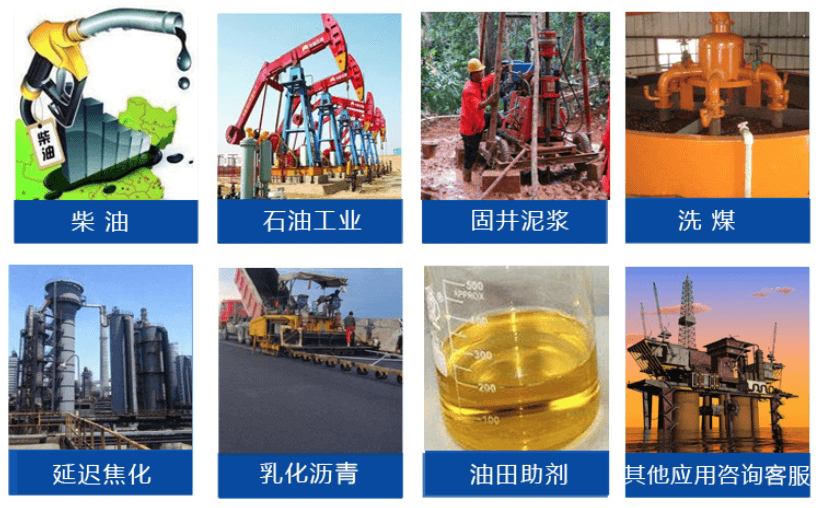 (圖:南輝選礦用消泡劑運(yùn)用領(lǐng)域)